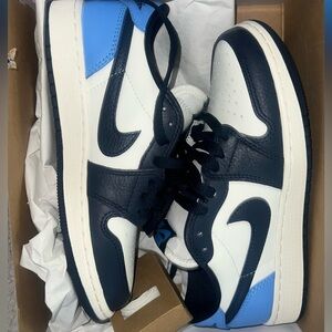 GRADE-SCHOOL AIR JORDAN 1 LOW OG "OBSIDIAN 3.5
